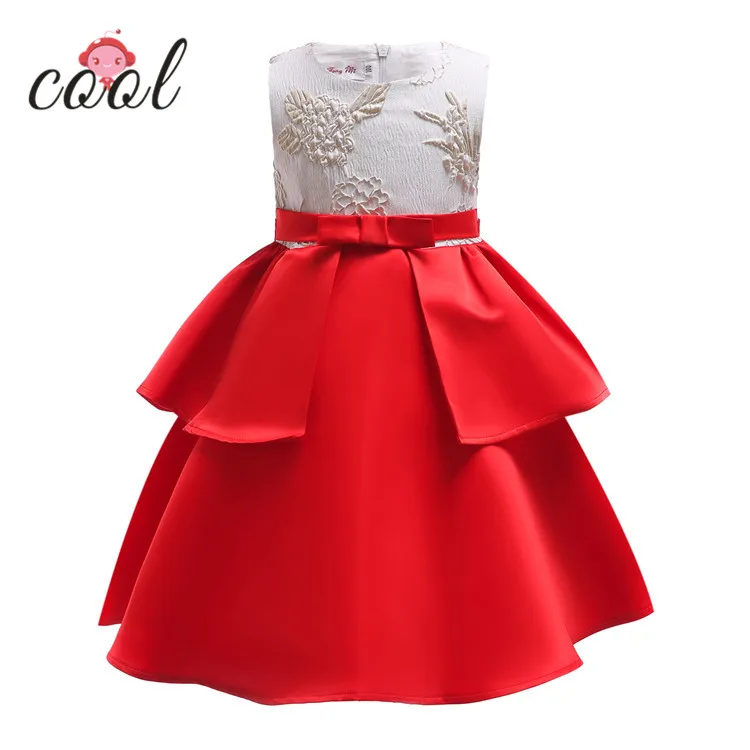 

2019 small quantity wholesale baby girl party dress children frocks designs, As picture
