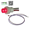 6V LED emergency light push botton switch with wire string rope lighting led, factory price