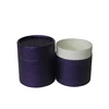 Creative custom round cylinder layered velvet jewelry packaging box