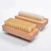 Professional supplier personalized two side eco-friendly wooden nail cleaning brush