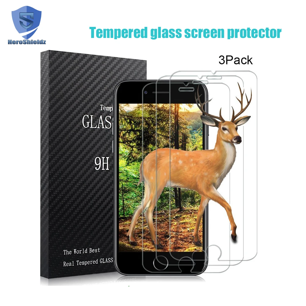 3 Pack For iPhone 6 Plus/7 plus/8 plus Tempered Glass Protector, 2.5D Glass Protector Manufacture For iPhone 5.5 3 Pack For iPhone 6 Plus/7 plus/8 plus Tempered Glass Protector, 2.5D Glass Protector Manufacture For iPhone 5.5