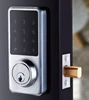 U.S. standard z-wave smart deadbolt door lock