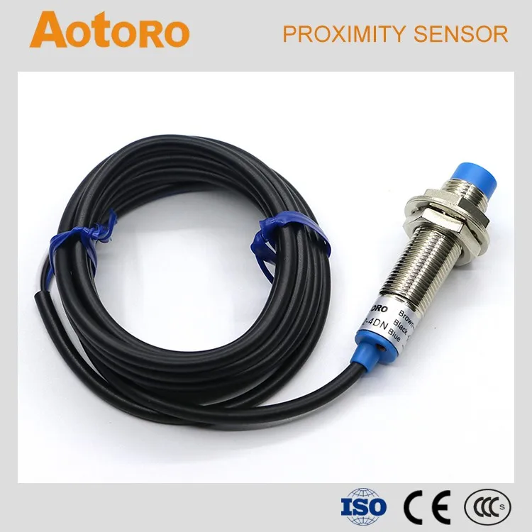 M12 Fr124dn2 Npn Nc 36v Cross Reference Inductive Proximity Sensor