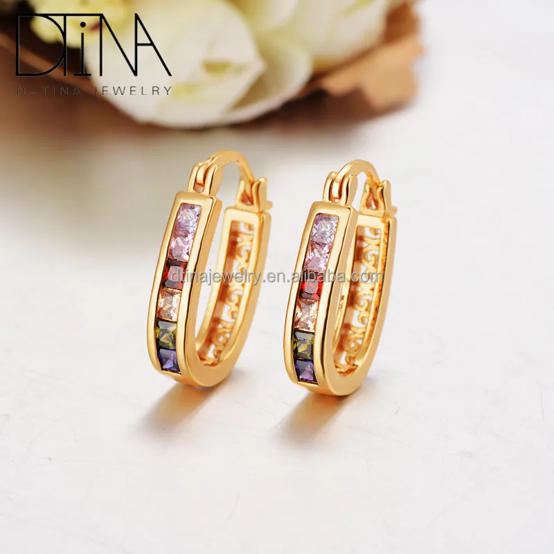

2019 fashion jewelry gold earring latest design charm of South America sell like hot cakes style earrings, N/a