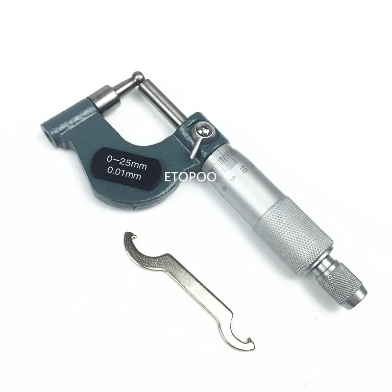 High Quality 025mm Tube Micrometer Drum Head Special Micrometer Gauge