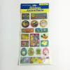 Factory custom design pp/pet/pvc plastic kids sticker