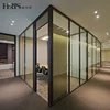 2019 new laminated clear safety glass room divider partition