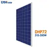 Life span 25 years more flat 320w 325w 330w solar panel thin module