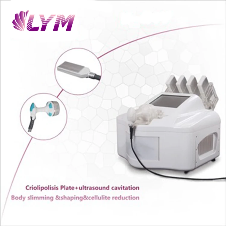 

Cryolipolisis cavitation with 4 cryolipolysis pads coollift machine