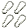 Marine Grade Stainless Steel Carabiners Spring Snap Link 4"
