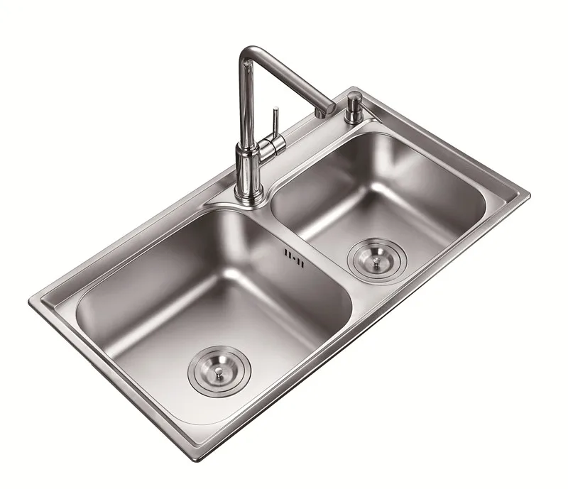 
Customized size 201 SUS kitchen sink stainless steel 304 