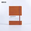 promotional personalise smart school pu leather dotted notebook a5