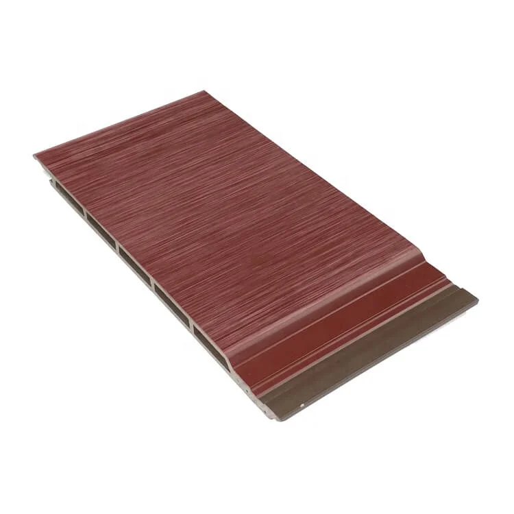 
Hot Sales China Manufacturer Wall Panel Wood Plastic Composite Cladding WPC External Wall Cladding 