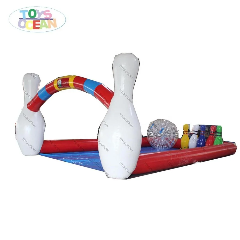 human bowling set