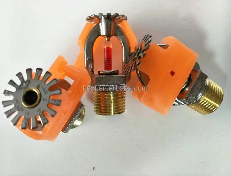 
1/2 inch standard response 68 degree glass bulb fire sprinkler zstx-15 for fire sprinkler system 