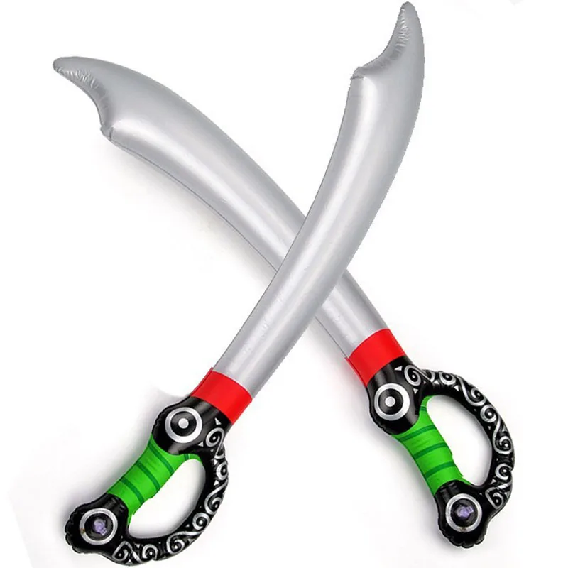 Plastic 60cm Inflatable Pirate Sword For Kids Buy Inflatable Pirate