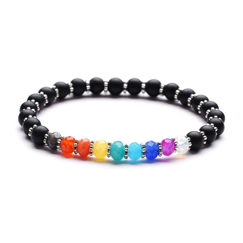 

Natural Stone Bracelet Beads 4*6 Faceted Stone Energy Bracelet Competitive Price