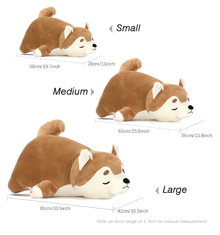 shiba body pillow