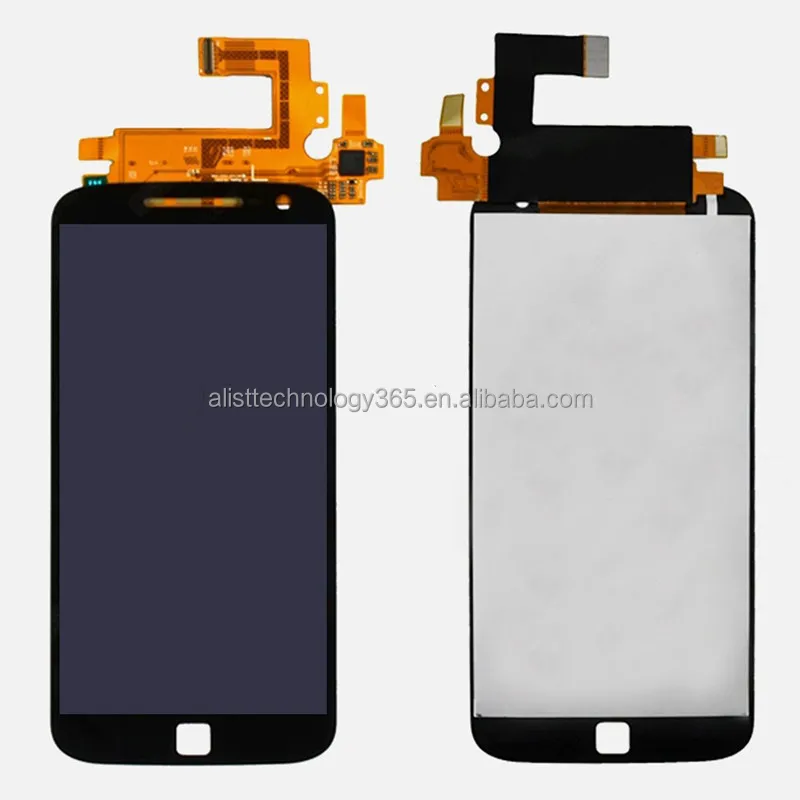 

For MOTO G4 plus lcd screen display Touch Assembly Replacement, Black white