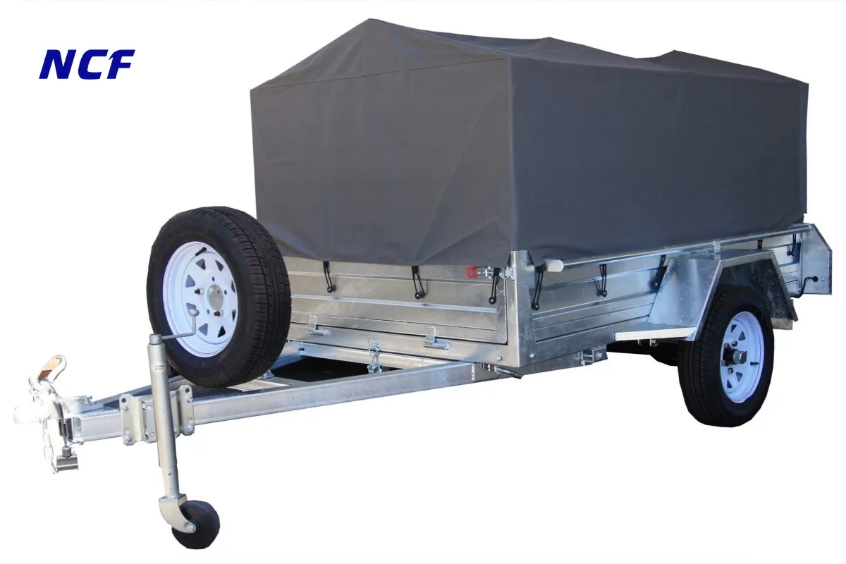 5x10 Enclosed Cargo Tarpaulin Utility Trailer Covers Buy Trailer