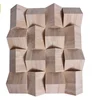 2018 New design 16 bits of the wedge diffuser. Acoustic diffuser sound absorber for studio and HIFI listening room
