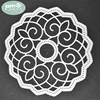 wholesale round lace shape metal etching cutting dies for craft scrapbooking