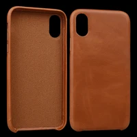 

High quality For iphone XS Max Case Real Leather Mobile Phone Case for iphone XS Max Back Cover Genuine Leather Wrapper