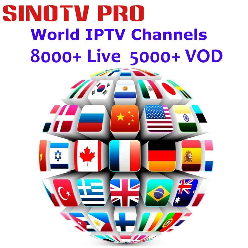 Latino American IPTV Abonnement Sinotv Pro Greece Cyprus Slovenia Slovakia Hungary Belgium France Swedish TV Asian Channels M3U