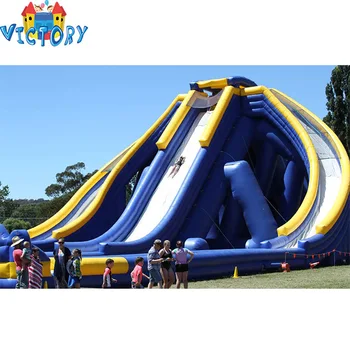 water slide inflatable pool