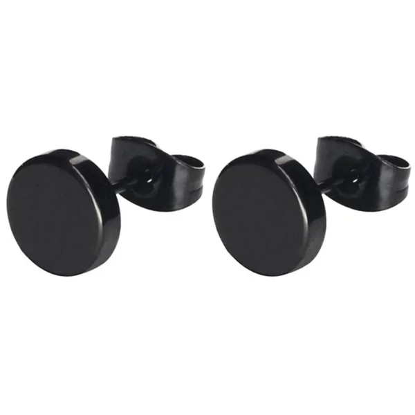 

The Latest Popular Design Black Plated Stainless Steel Earring