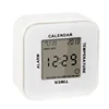 Hot Sales Promotion Mini Gift Digital Table Alarm Clock with LED backlight calendar and 4 side function