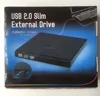 Original Brand New lens External USB Slim 8x DVDRW DVD CD RW Burner Writer Drive Compatible All PC For MacBook