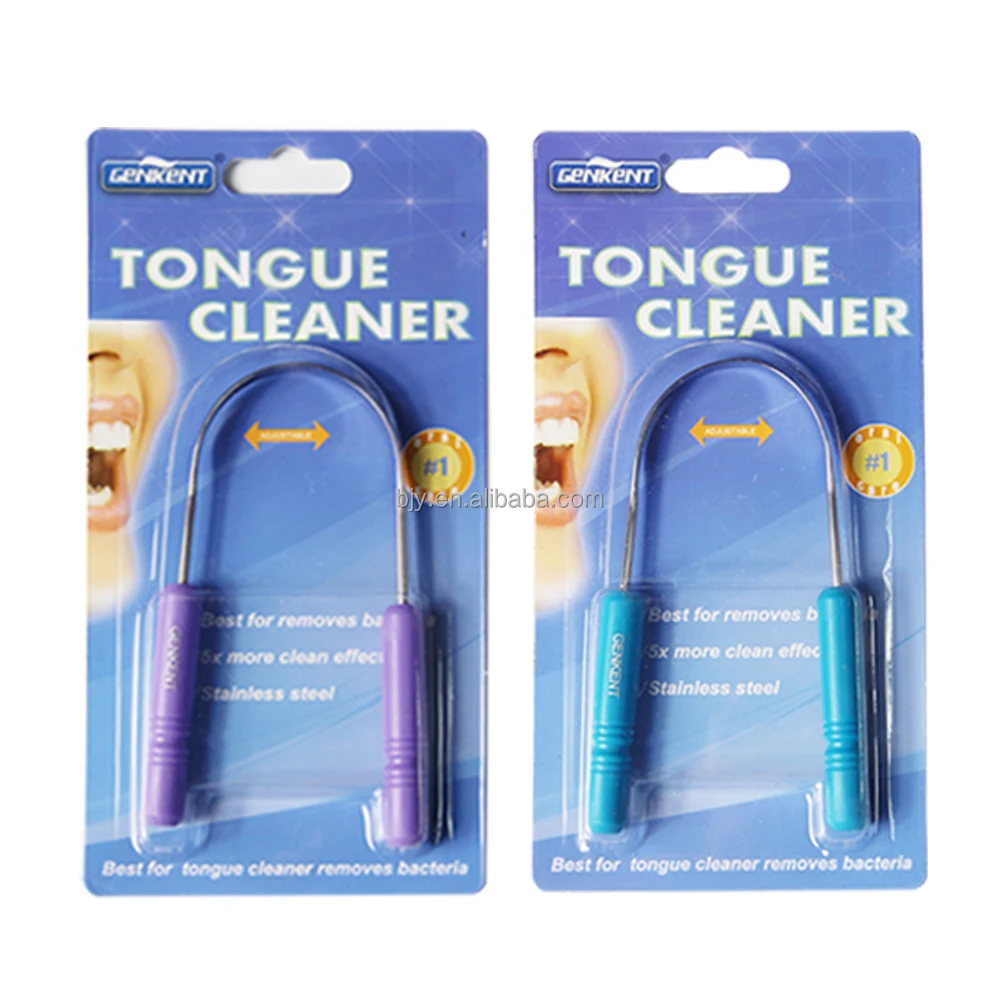 

Alibaba best selling tongue cleaner tongue scraper Stainless Steel for oral clean, Customer colors
