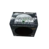 Soccer ball packing black glossy cool paper box for football sale