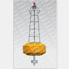 Rotational moulded UV Stabilized Virgin Polyethylene float section tower Diameter 2.6 meters marine buoy eva fender