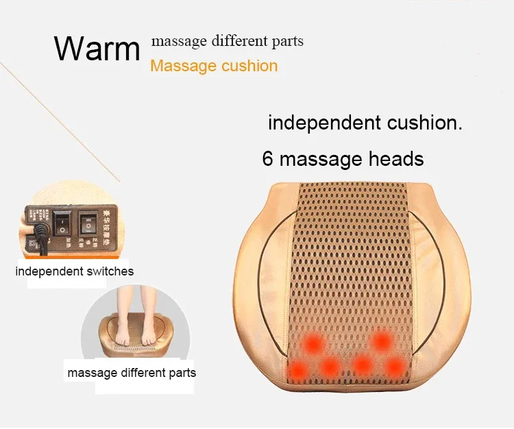 2017 Trending Products Butt Shiatsu Massage Cushion With Heat Buy