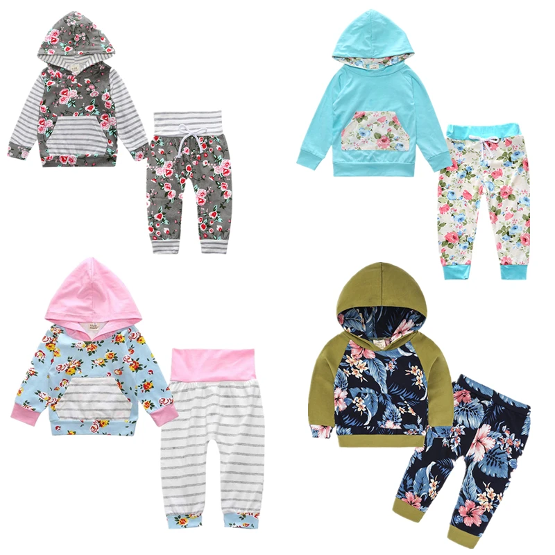 import baby cotton clothes kids wear 2pcs outfits  kids clothing sets baby clothes wholesale
