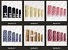 Airbrushed Pre Design Black Colof French False Nail Art Acrylic Tips