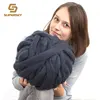 M278 High quality big yarn bulky yarn chunky yarn merino wool roving gray