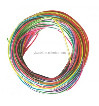 Sw-15 Diy Fashion Pvc String Plastic Scoubidou Fashion Beads Strings ...