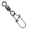 100pcs/bag Rolling Fishing Swivel With Nice Snap Fishing Rolling Swivels Connectors