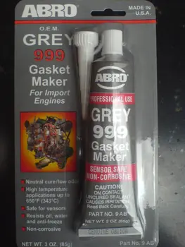 Abro Grey Gasket Maker 999 - Buy Grey Rtv Silicone Gasket Maker Product ...