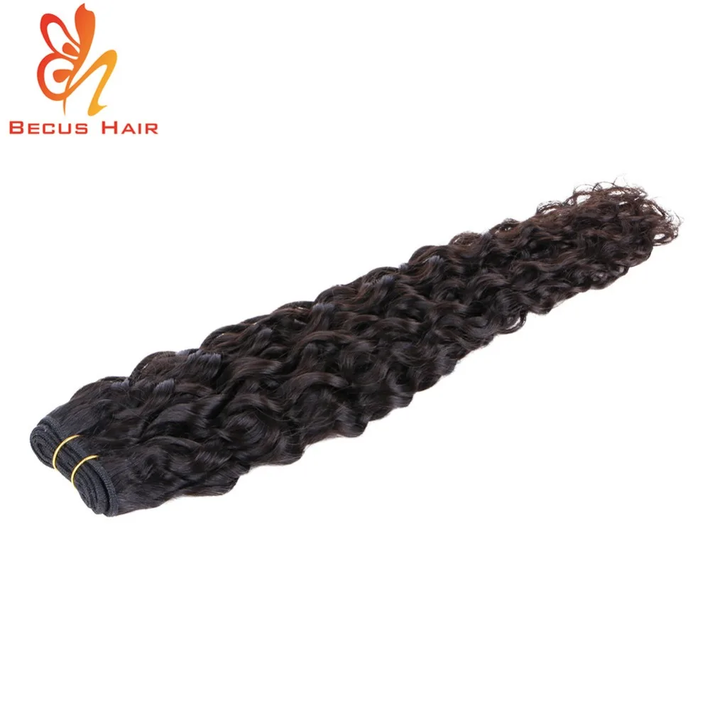 

Online shopping cuticle aligned hair bundle 18 inch express Ali natural Indian water wave hair