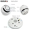 Magnetic levitation speaker wireless UFO floating flying blue light speaker with TF card for iphone 5 6 7 8 X XR XS Max