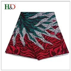 H & D Wholesale 2017 Style High Quality Cotton Knit 6 Yards Wholesale African Wax Print Fabric For Cheap