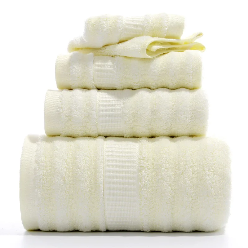 Wholesale Factory High End Organic Bamboo Towel Set 500gsm Bath Towel