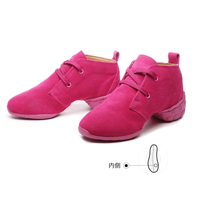 pink dance sneakers