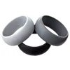 Colorful Silicone Rings with Deboss Emboss Print Logo Silicone Rubber Finger Rings