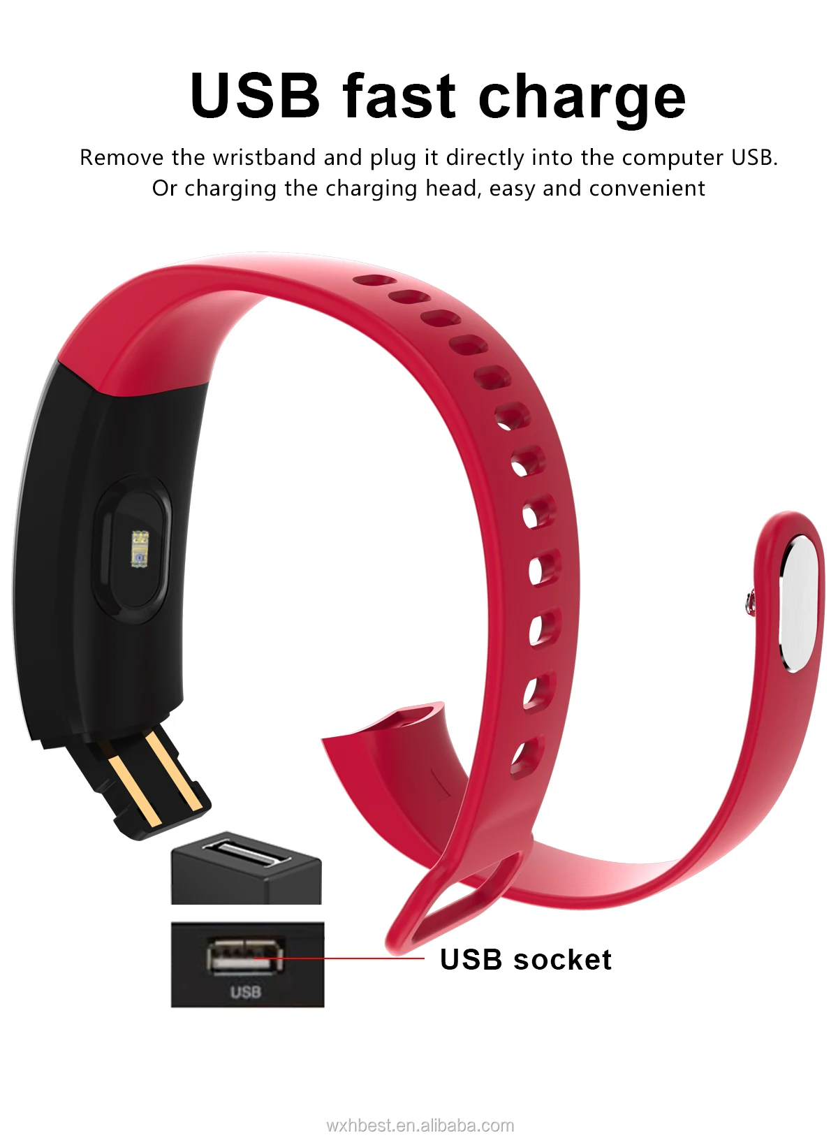 f64 smart bracelet app