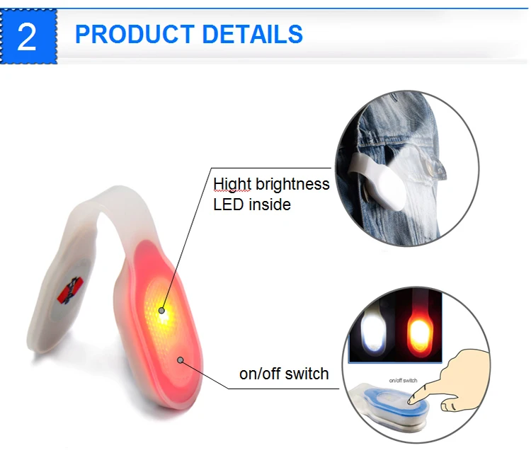 Mini Silicone Bag Lamp Magnetic Closure LED Handbag Purse Light